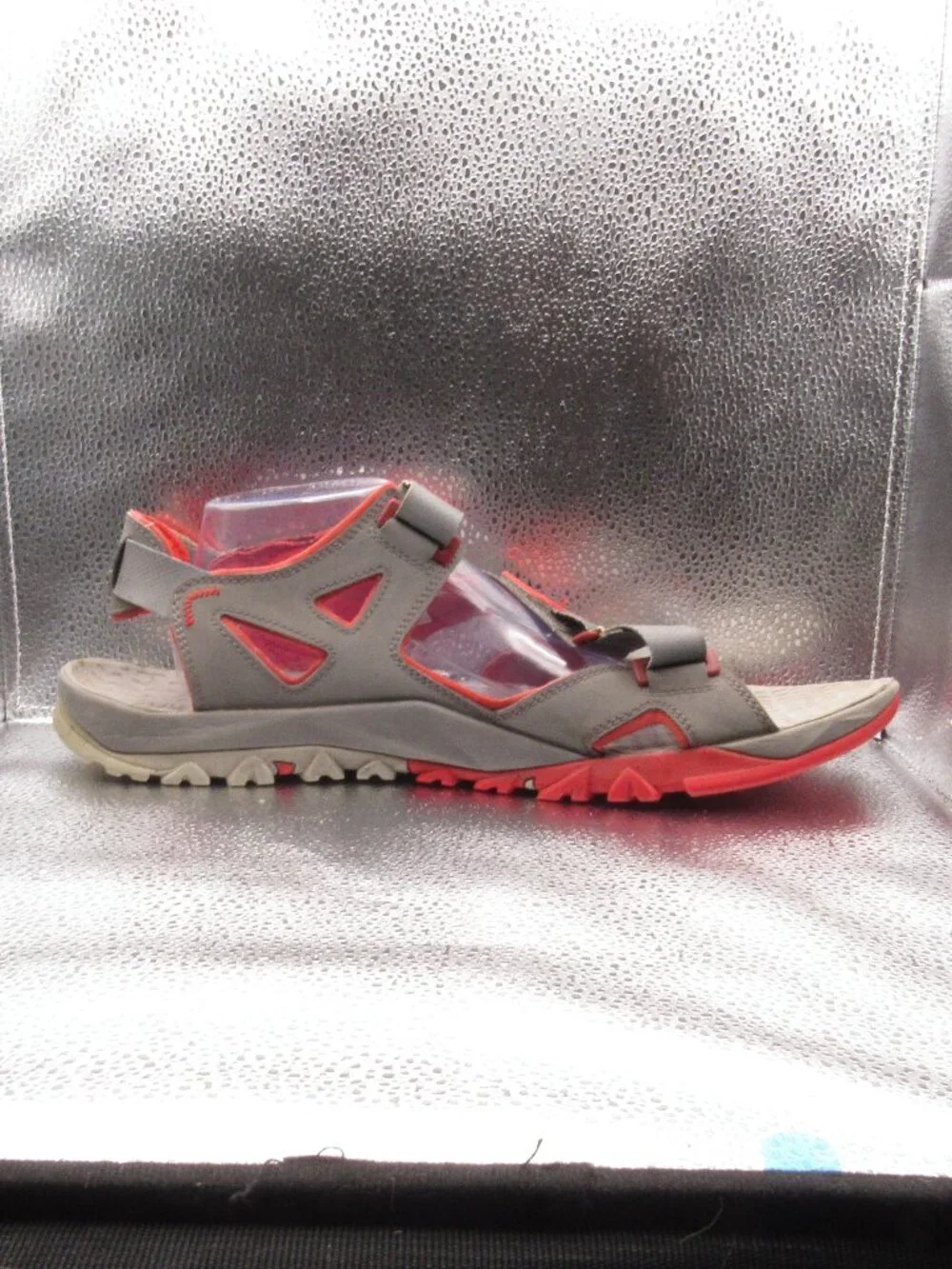 Merrell Red/Gray Castle Rock Sandals Size 14 Very Good Condition